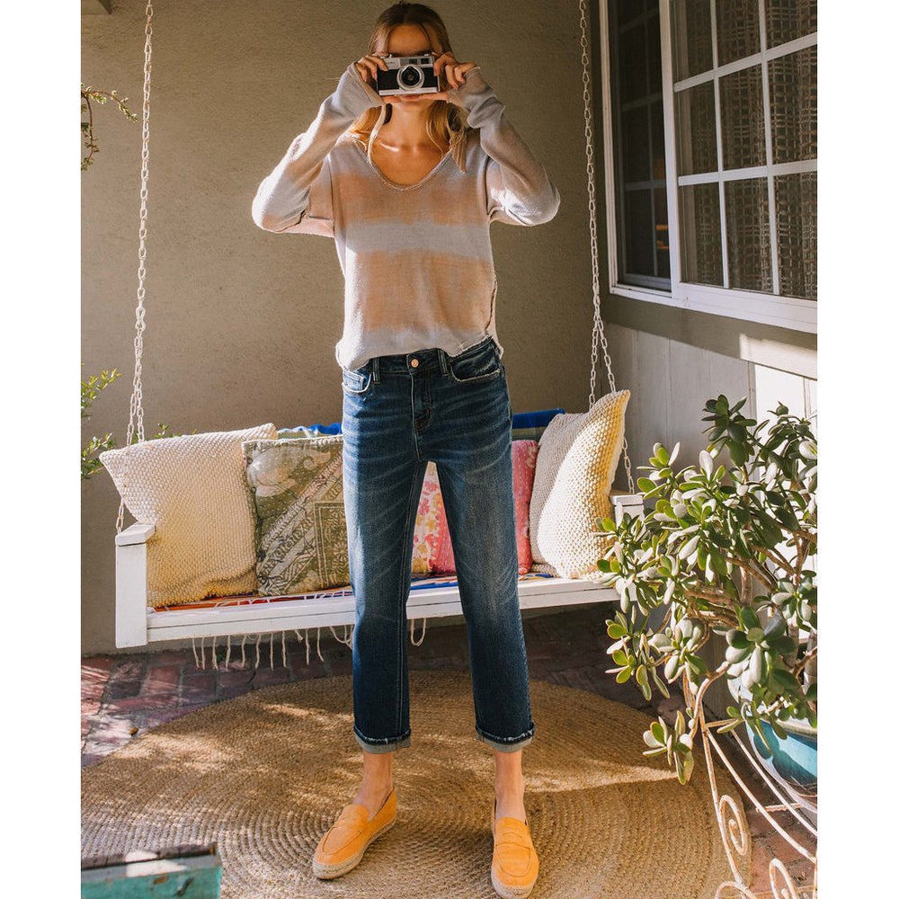 FREEMONT Cuffed Stretch Boyfriend Jeans | The Perfect Pair